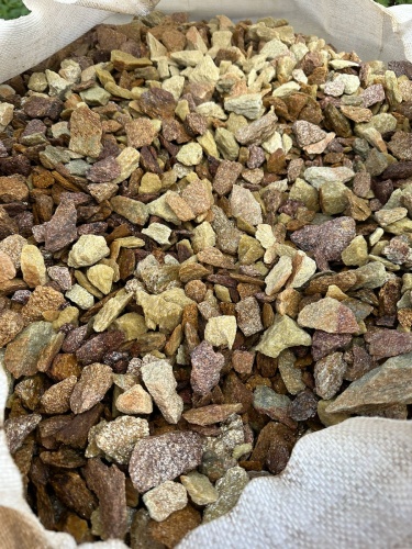 Златолит персиковый декоративная каменная крошка купить в Владимирской области