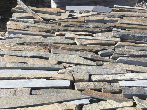 Горбушка златолит мультиколор для облицовки купить в Владимирской области