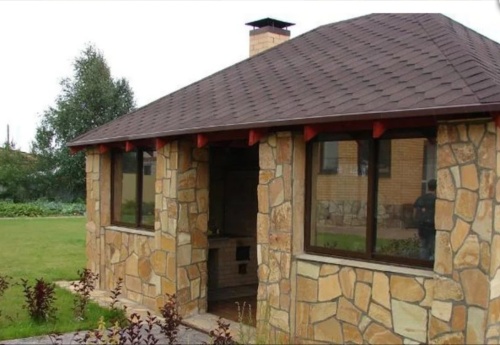 Плитняк златолит жёлтый для фасада 1,5-3 см купить в Владимирской области