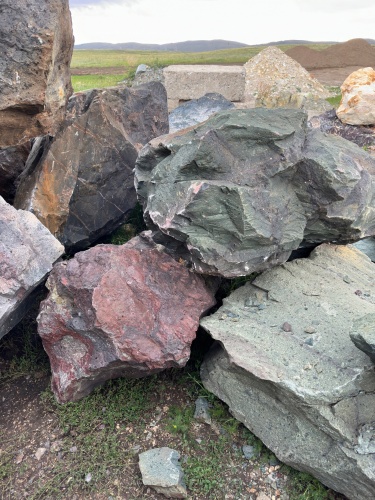 Камни для ландшафтного дизайна зелёные 10-60 килограмм купить в Владимирской области