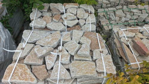 Гранитный плитняк галтованный для парковки купить в Владимирской области