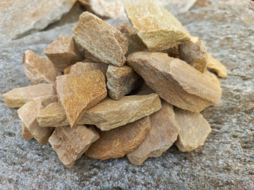 Златолит жёлтый декоративная каменная крошка купить в Владимирской области