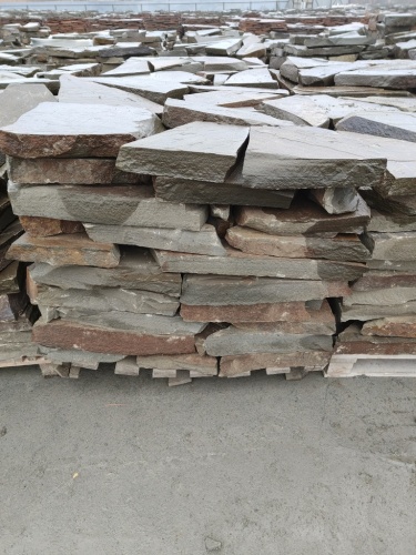 Плитняк песчаник серо-зелёный для мощения 60-65 мм купить в Владимирской области