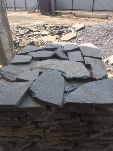 Златолит серебристый галтованный для лестниц купить в Владимирской области